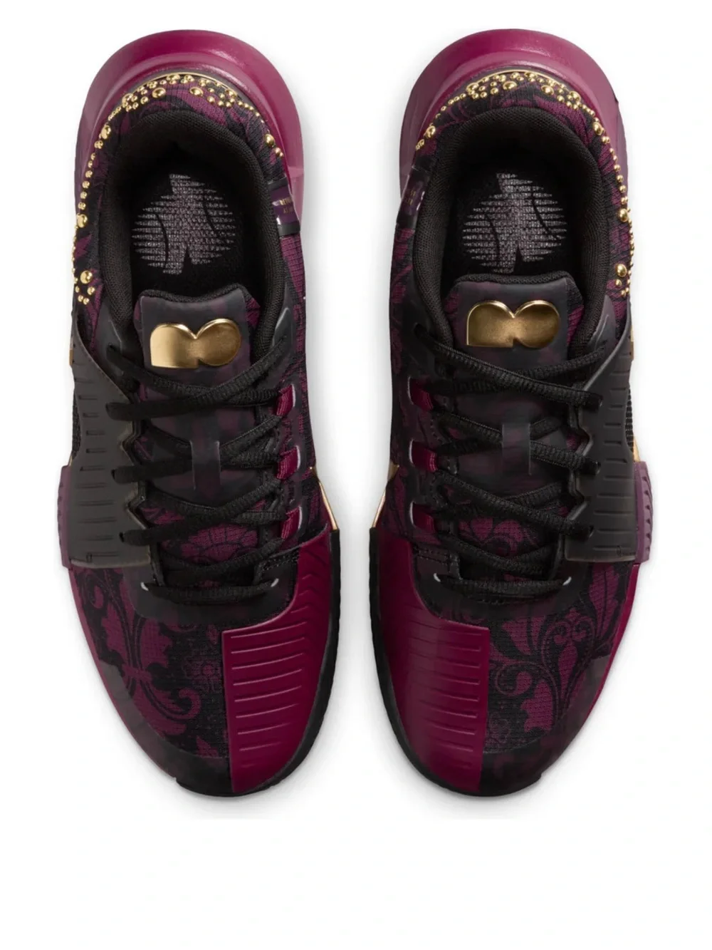 Nike HQ2553 601) Wmns Sz 6Nike W Zoom GP Challenge 1 Osaka HC Bordeaux Gold Bl